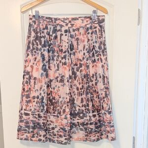 Chic Abstract A-Line Skirt